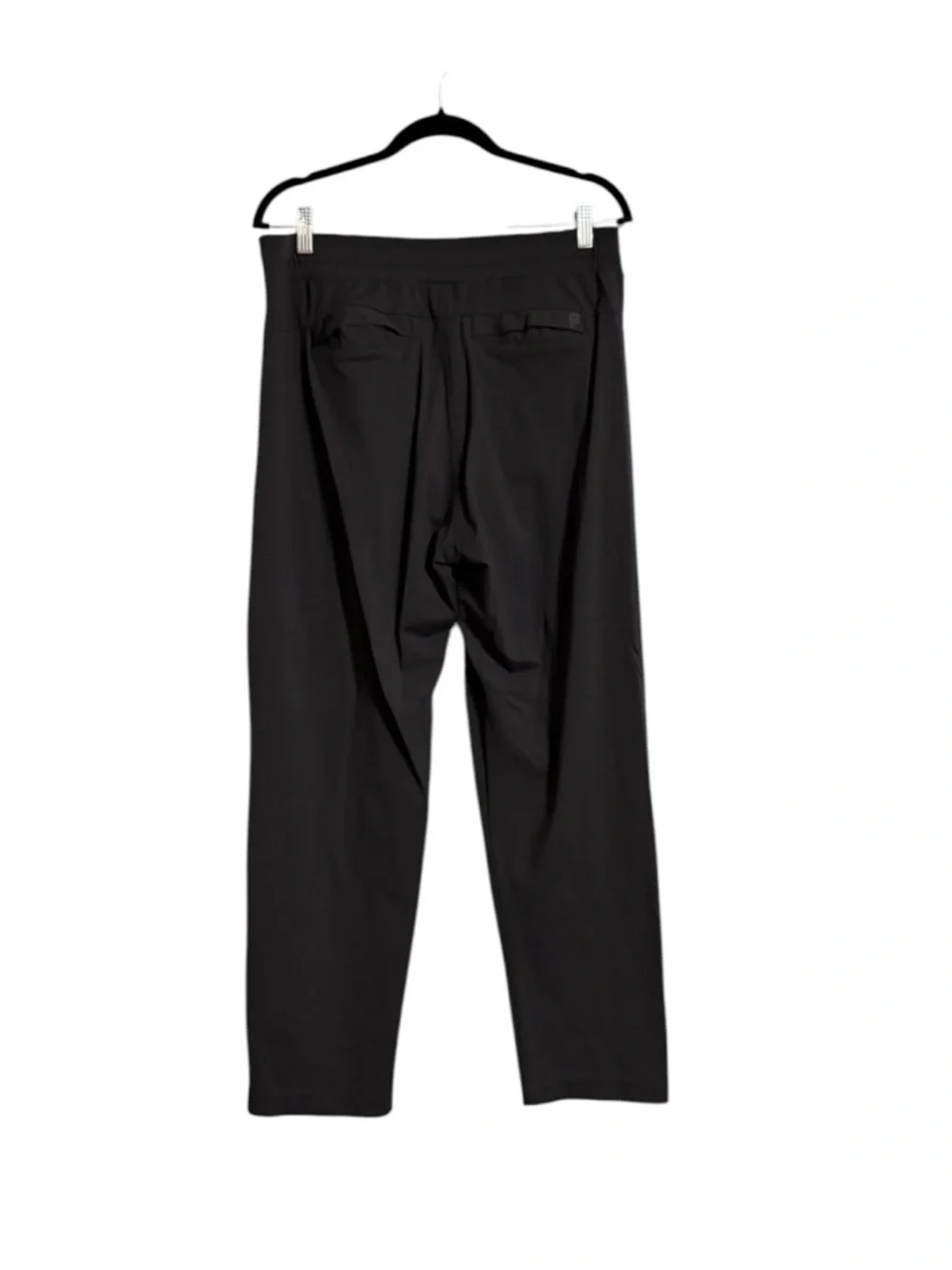 Men's Public Rec Black Casual Drawstring Pants - Comfortable Everyday - Hemmed